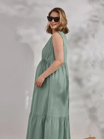 Сукні Yula mama Noemie модель NoemieDR-24.042GreenYLMMDR Фото