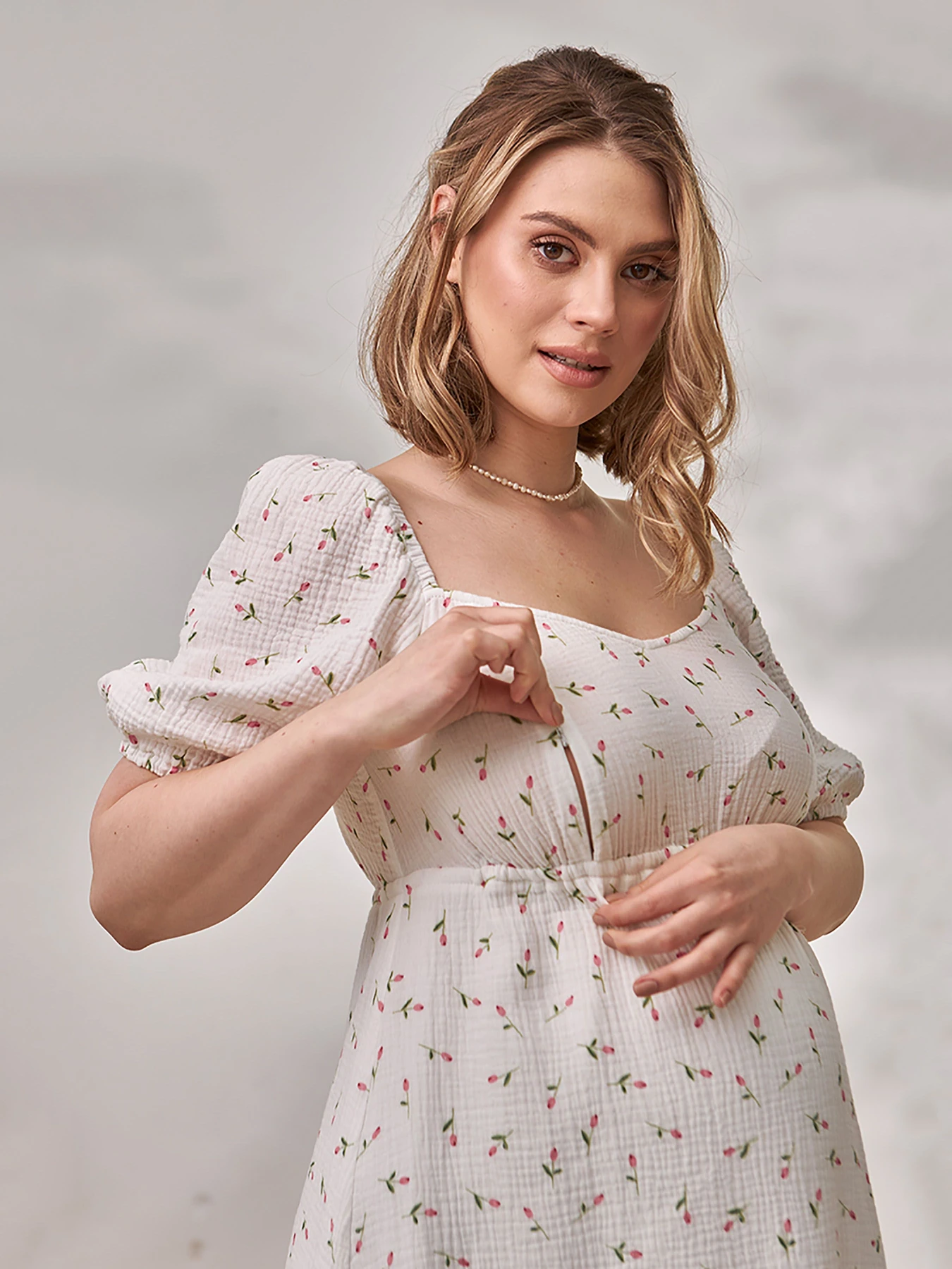 Сукні Yula mama Amadeya модель AmadeyaDR-24.052WhiteYLMMDR Сукні Yula mama Amadeya модель AmadeyaDR-24.052WhiteYLMMDR Фото