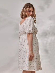 Сукні Yula mama Amadeya модель AmadeyaDR-24.052WhiteYLMMDR Фото