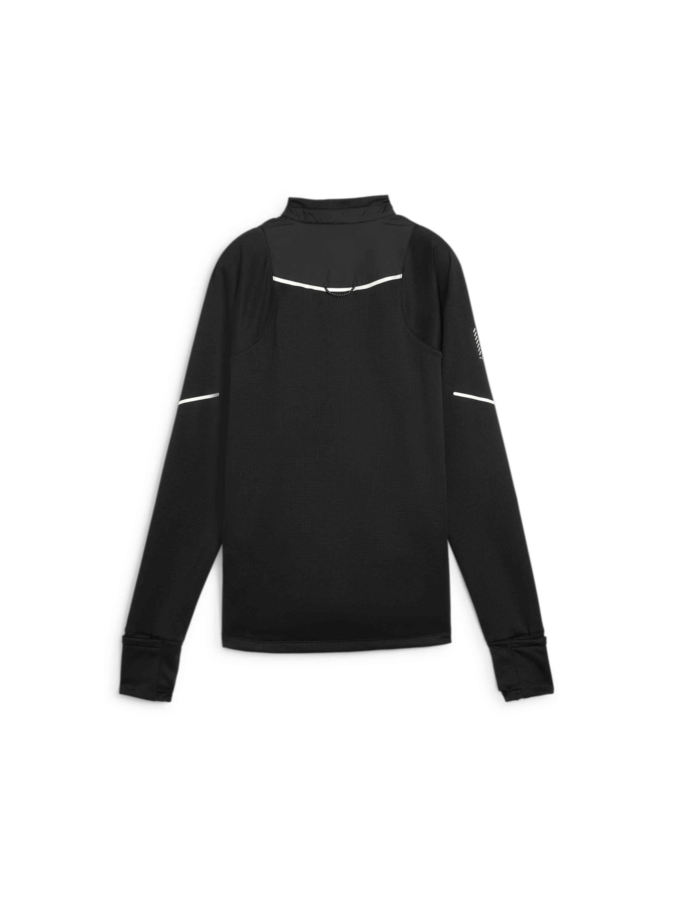 Куртки и дубленки PUMA Run Grid Fleece/woven Jacket модель 525759 Фото