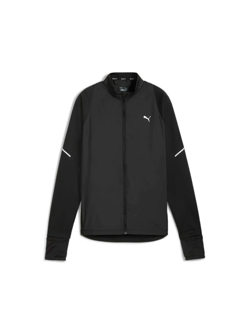 Куртки и дубленки PUMA Run Grid Fleece/woven Jacket модель 525759 Фото