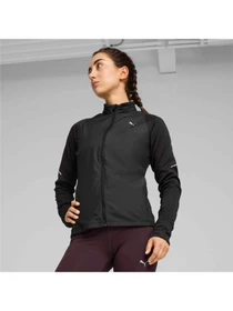 Куртки и дубленки PUMA Run Grid Fleece/woven Jacket модель 525759 Фото