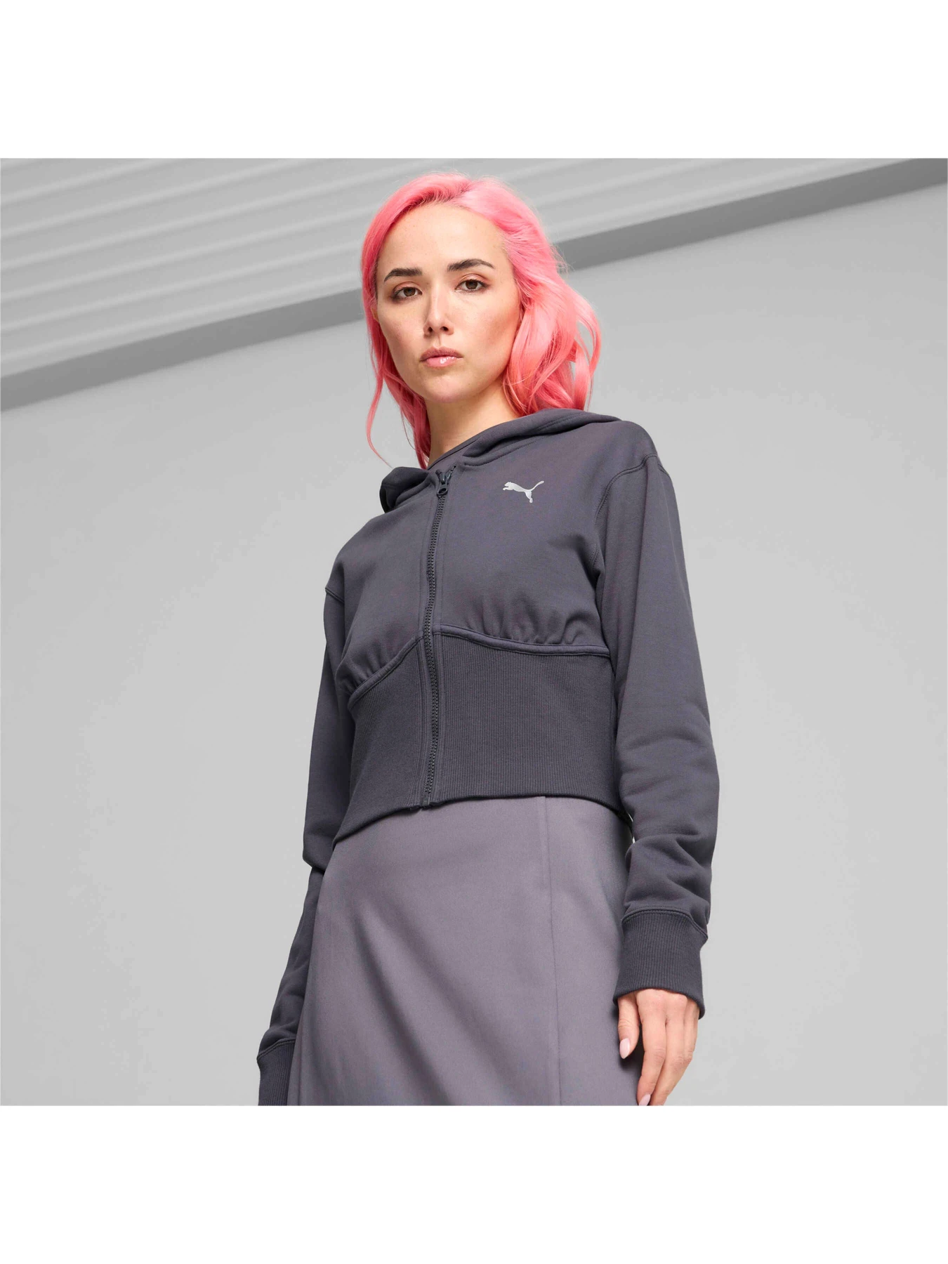 Худи и свитшоты PUMA Dare To Cropped Hoodie модель 627475 Худи и свитшоты PUMA Dare To Cropped Hoodie модель 627475 Фото