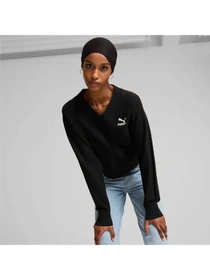 Худи и свитшоты PUMA T7 Knitted V-neck Crew модель 627471 Фото