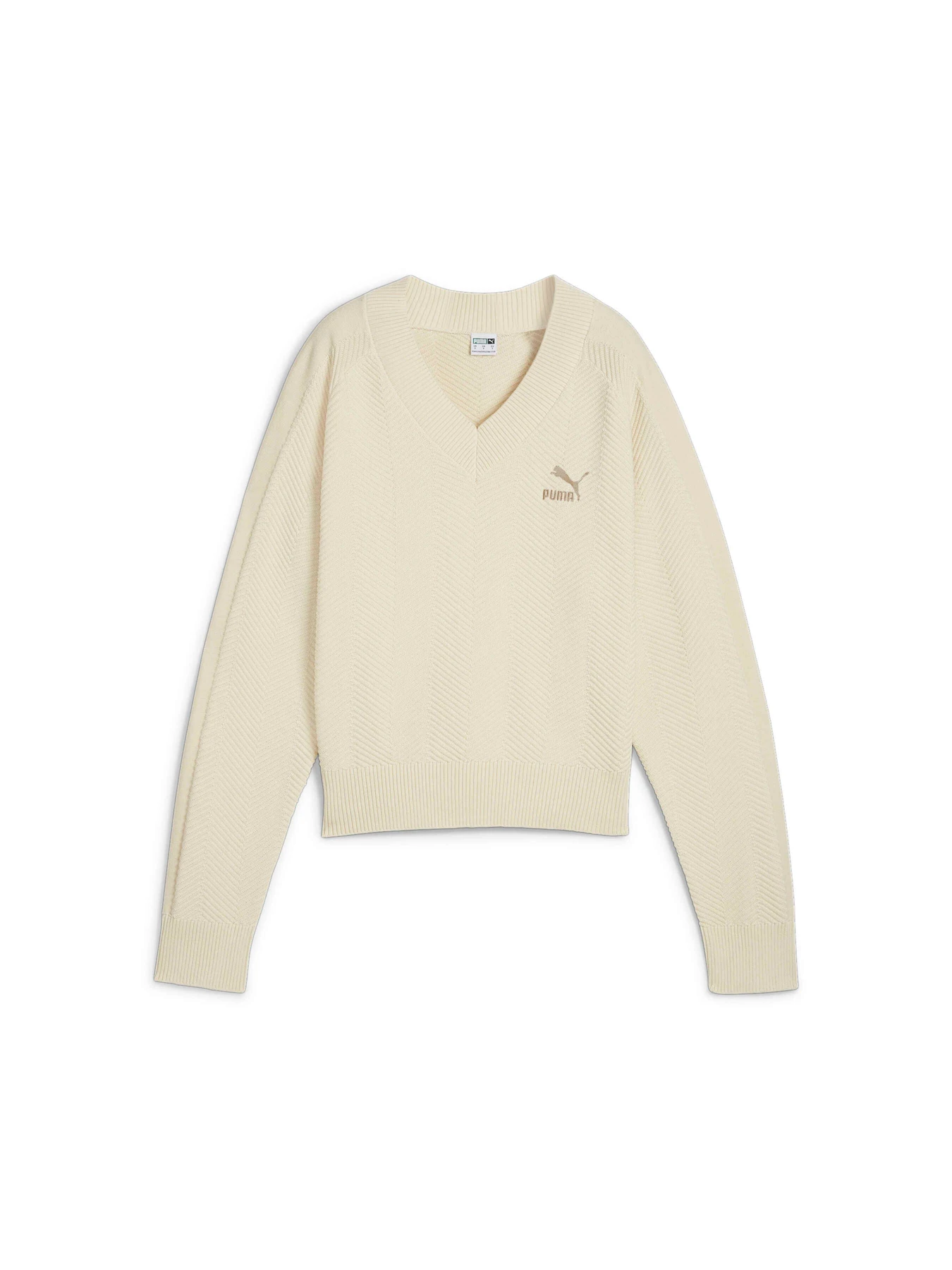 Худі та світшоти PUMA T7 Knitted V-neck Crew модель 627471 Худі та світшоти PUMA T7 Knitted V-neck Crew модель 627471 Фото