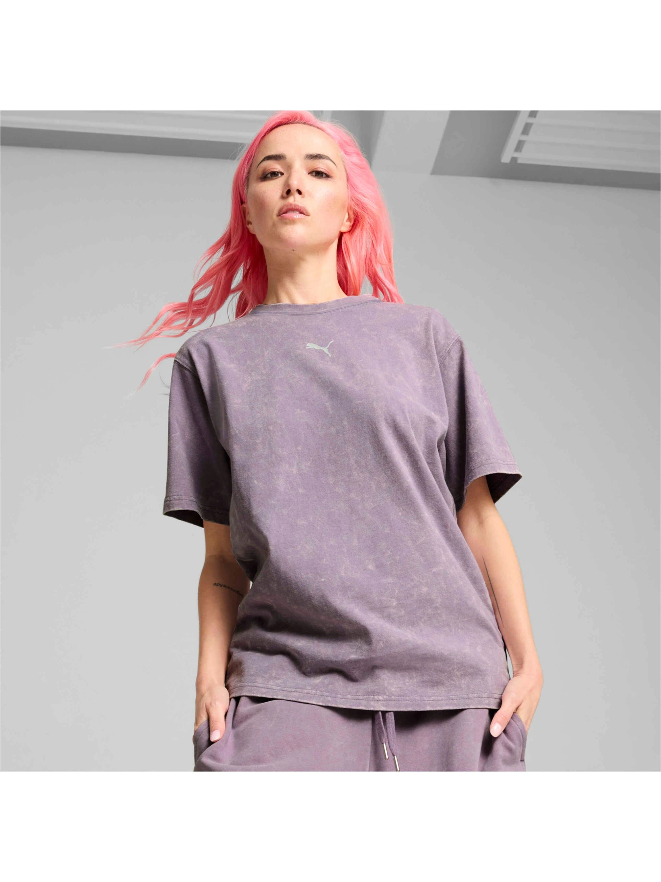 Футболки і поло PUMA Dare To Relaxed Washed Tee модель 626801 Фото