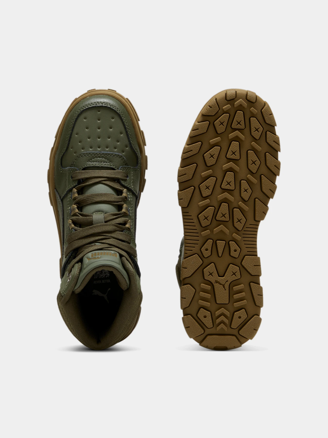 Ботинки и сапоги PUMA Rebound Abrupt Jr модель 398874 Ботинки и сапоги PUMA Rebound Abrupt Jr модель 398874 Фото