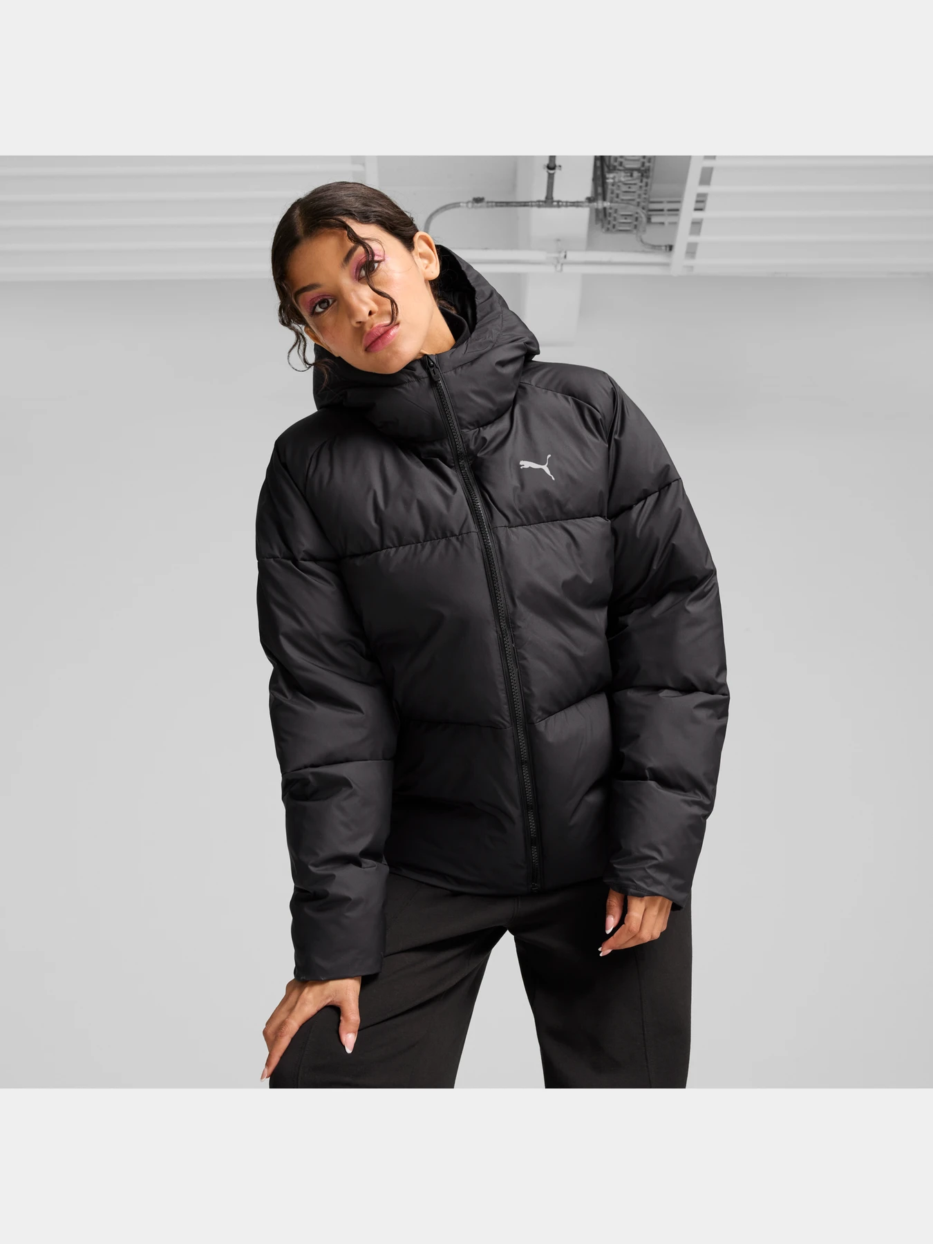 Куртки и дубленки PUMA Poly Puffer Jacket модель 626489 Фото
