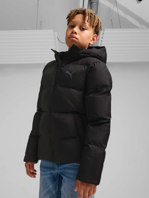 Дитяча Демісезонна куртка PUMA Poly Hooded Puffer Jacket фото 3