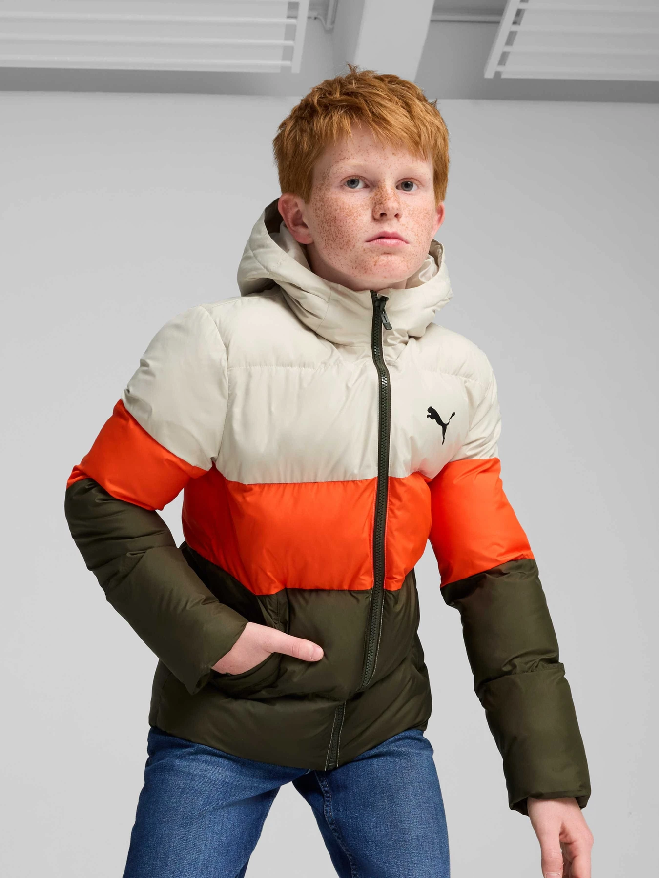 Куртки и дубленки PUMA Poly Hooded Puffer Jacket модель 626502 Куртки и дубленки PUMA Poly Hooded Puffer Jacket модель 626502 Фото