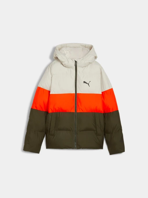 Куртки и дубленки PUMA Poly Hooded Puffer Jacket модель 626502 Фото