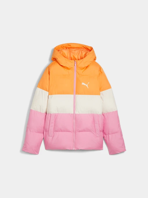 Куртки и дубленки PUMA Poly Hooded Puffer Jacket модель 626502 Фото