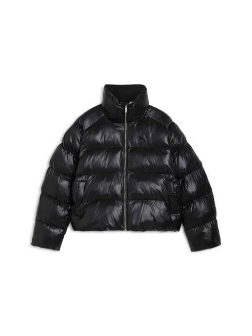 Куртки и дубленки PUMA Shiny Puffer Jacket модель 626514 Фото