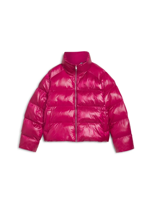 Куртки и дубленки PUMA Shiny Puffer Jacket модель 626514 Фото