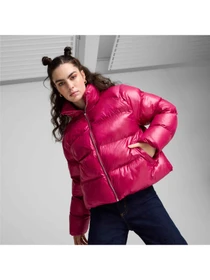 Куртки и дубленки PUMA Shiny Puffer Jacket модель 626514 Фото