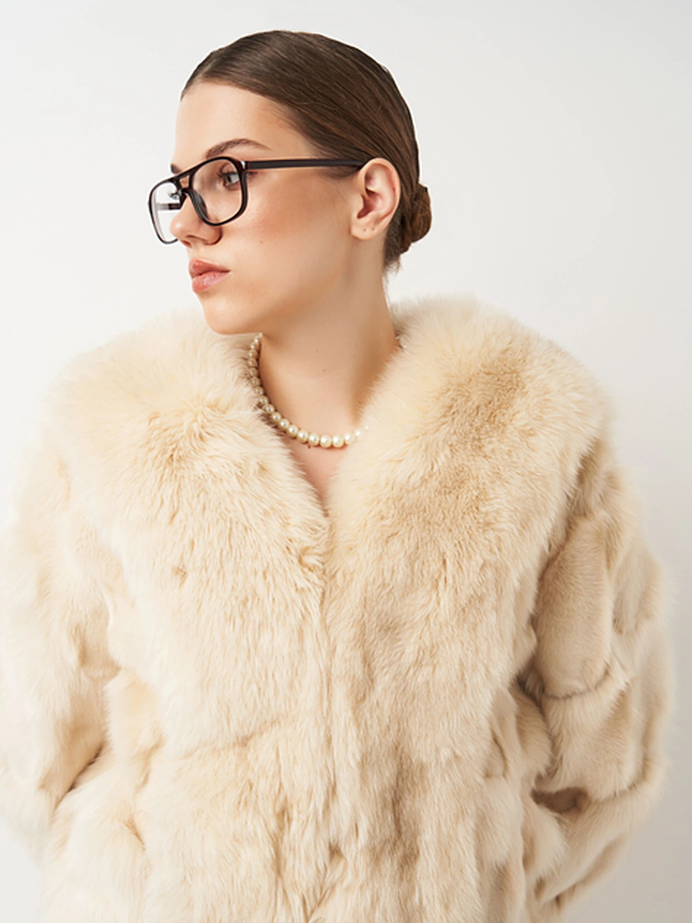Куртки и дубленки Ricco Grande Шуба натуральна модель 1HQ23-YYF23082404Cm Фото