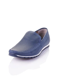 Слипоны и мокасины Marco Piero модель 168blue Фото