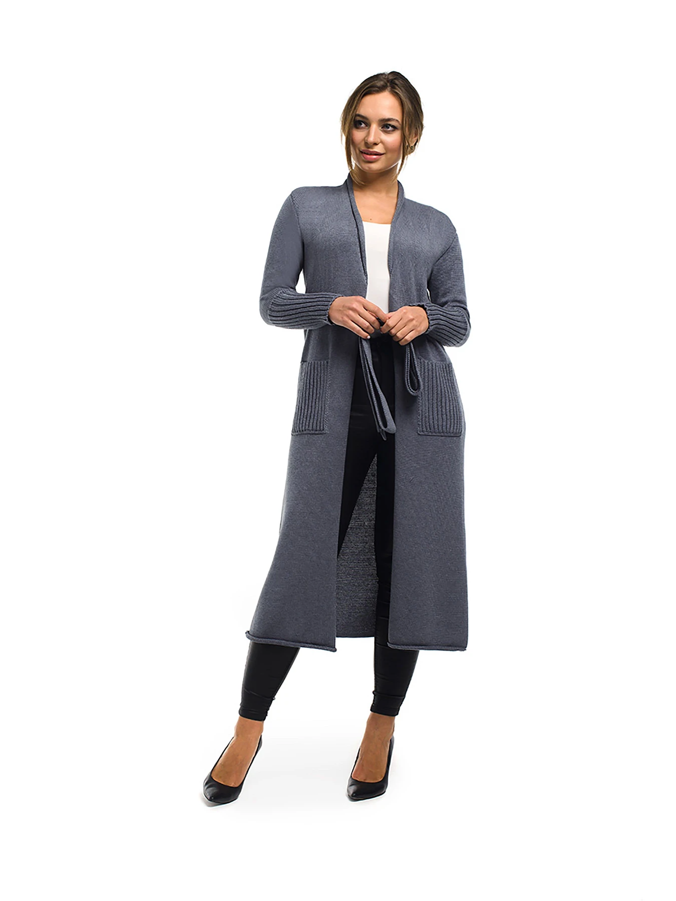 Свитры и кардиганы SVTR модель 492JeansCRDSVTR Свитры и кардиганы SVTR модель 492JeansCRDSVTR Фото