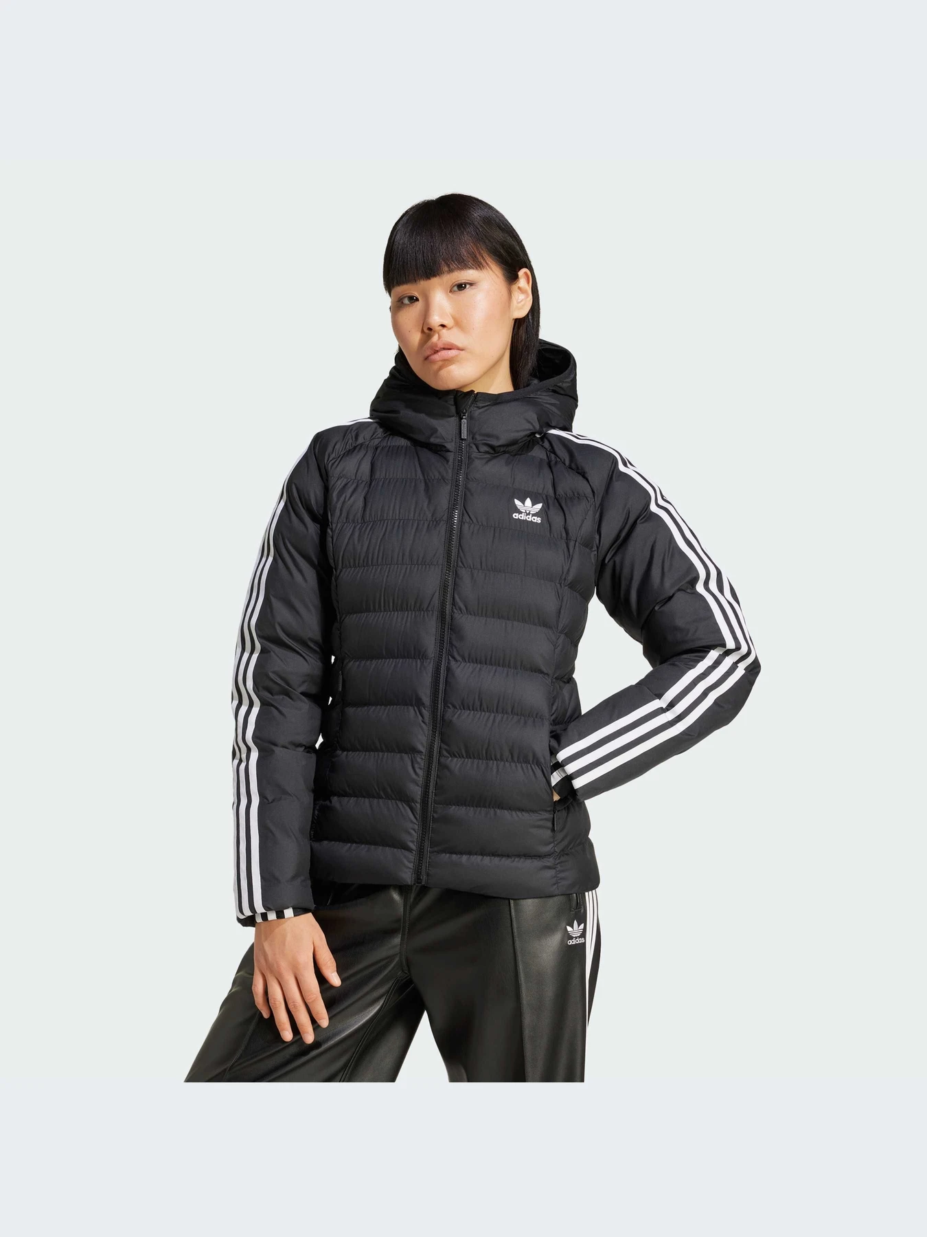 Куртки и дубленки Adidas Adicolor модель IW5849 Фото
