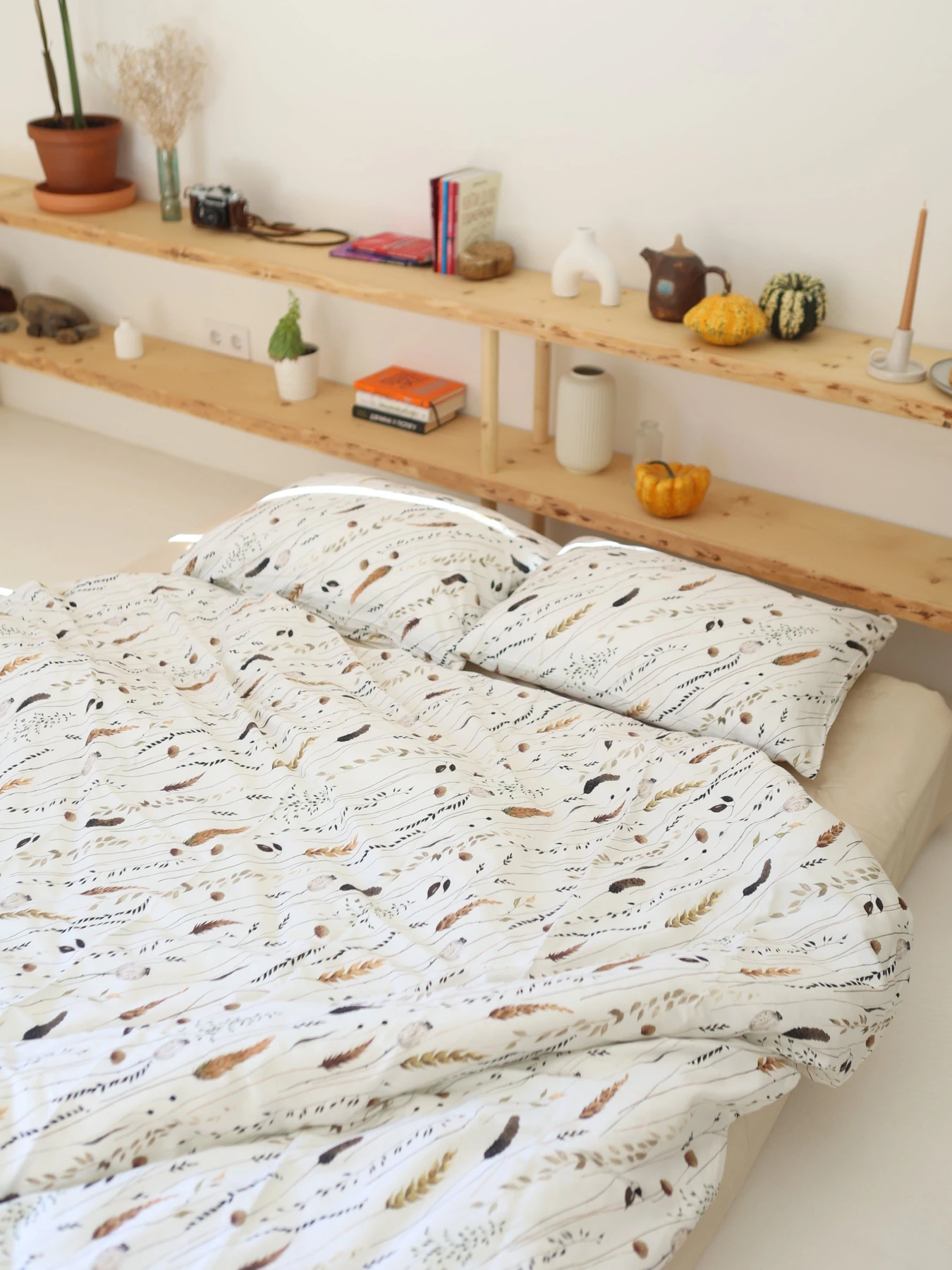 Комплект постільної білизни з тканини Сатин колір Пшеничне поле BedclozZzes модель 13766 Комплект постільної білизни з тканини Сатин колір Пшеничне поле BedclozZzes модель 13766 Фото