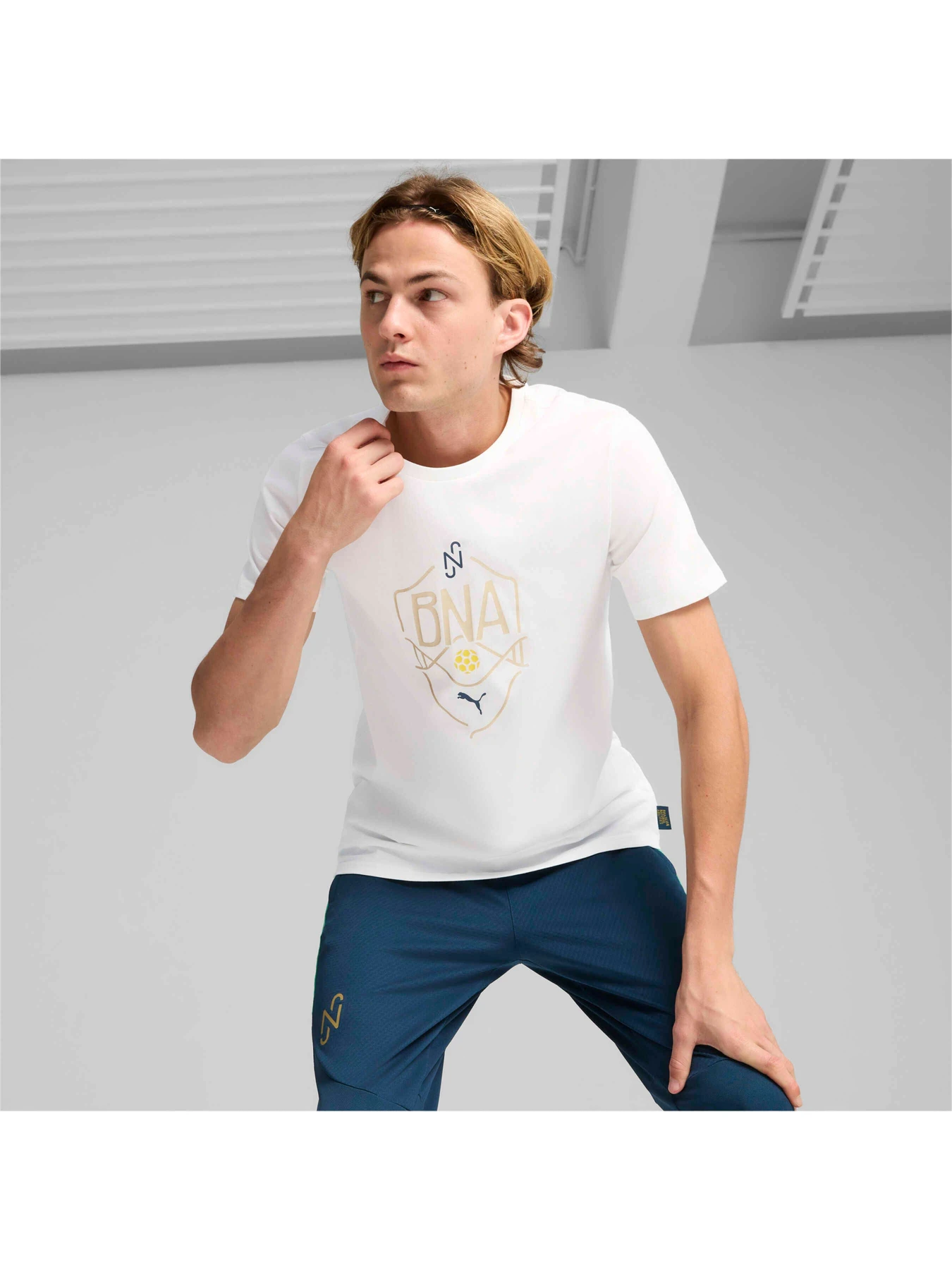 Футболки і поло PUMA Neymar Jr Bna Logo Tee модель 659718 Фото