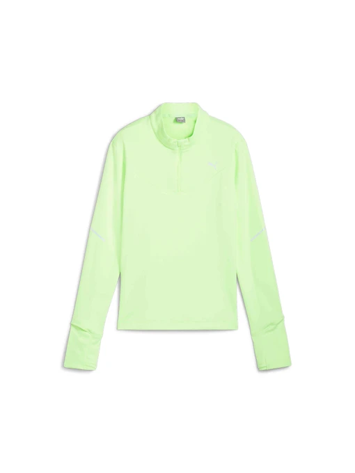 Худі та світшоти PUMA Run Grid Fleece 1/2 Zip модель 525760 Фото