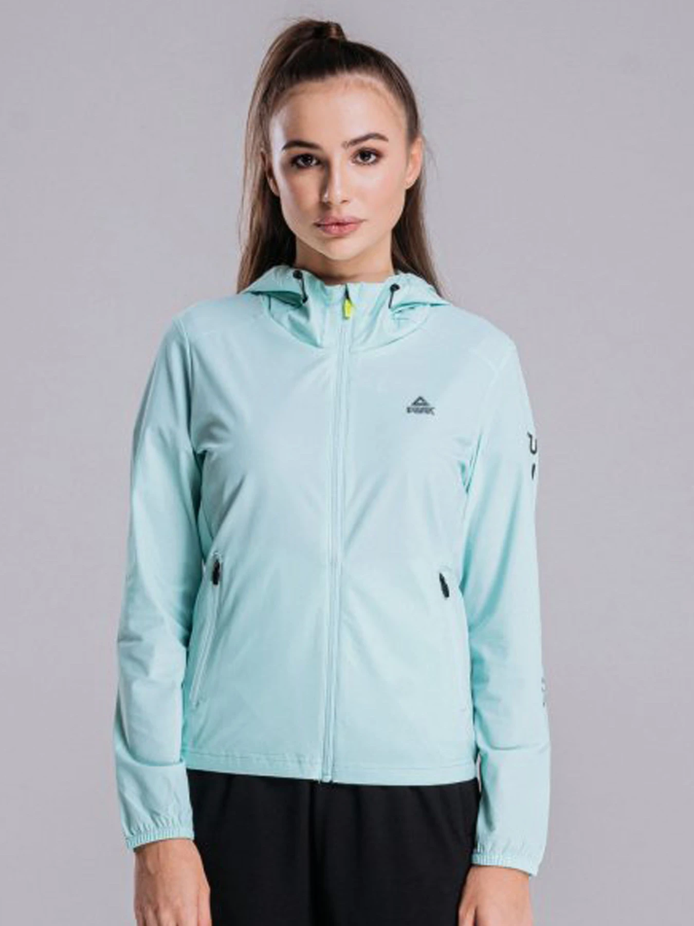 Куртки и дубленки Peak модель FW602298-GRE Фото