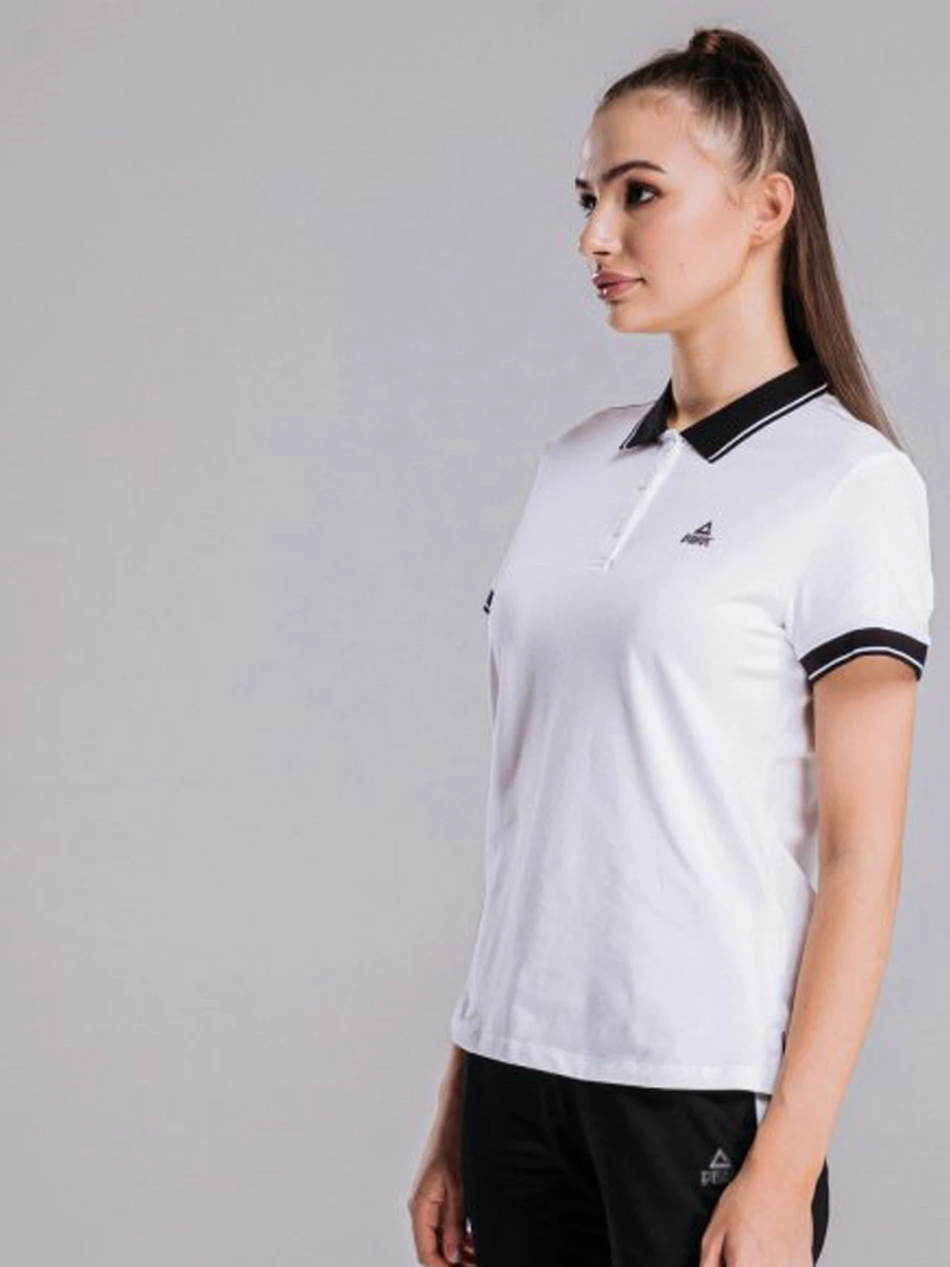 Футболки и поло Peak модель FW602742-WHI Футболки и поло Peak модель FW602742-WHI Фото