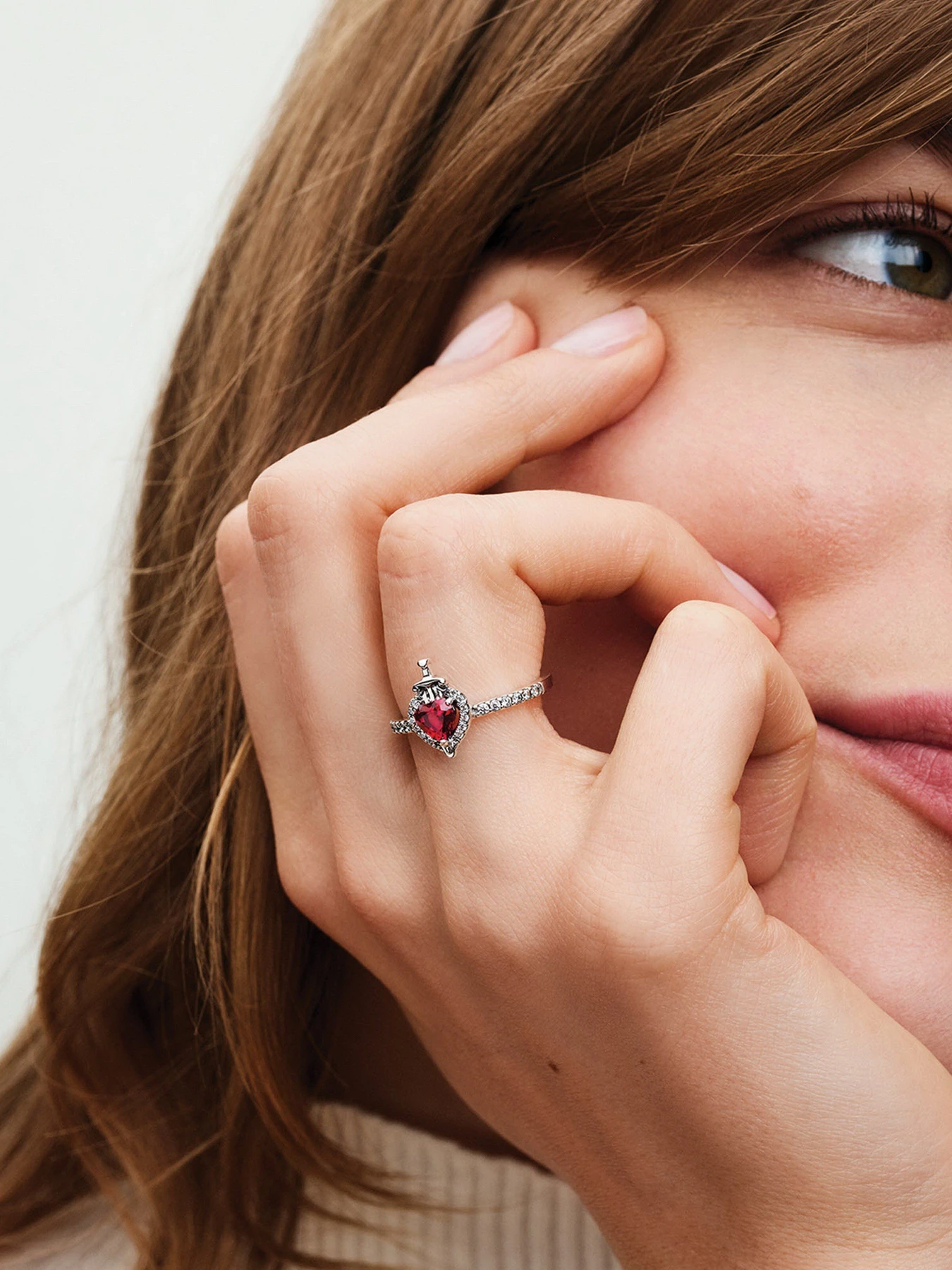 Кольца PANDORA модель 193422C01 Кольца PANDORA модель 193422C01 Фото