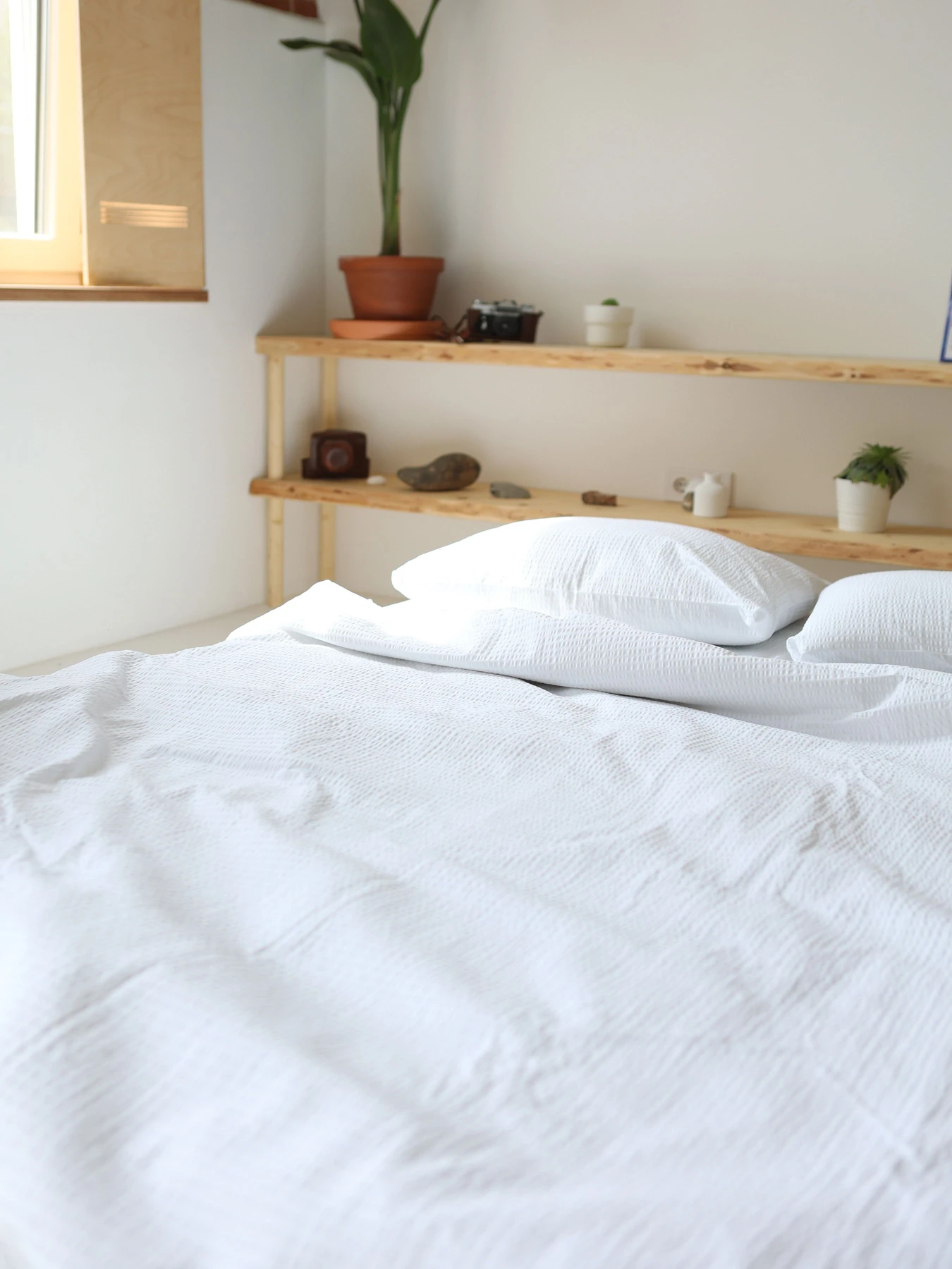 Комплект постільної білизни з тканини Бавовна колір “Білий” BedclozZzes модель 12937 Комплект постільної білизни з тканини Бавовна колір “Білий” BedclozZzes модель 12937 Фото