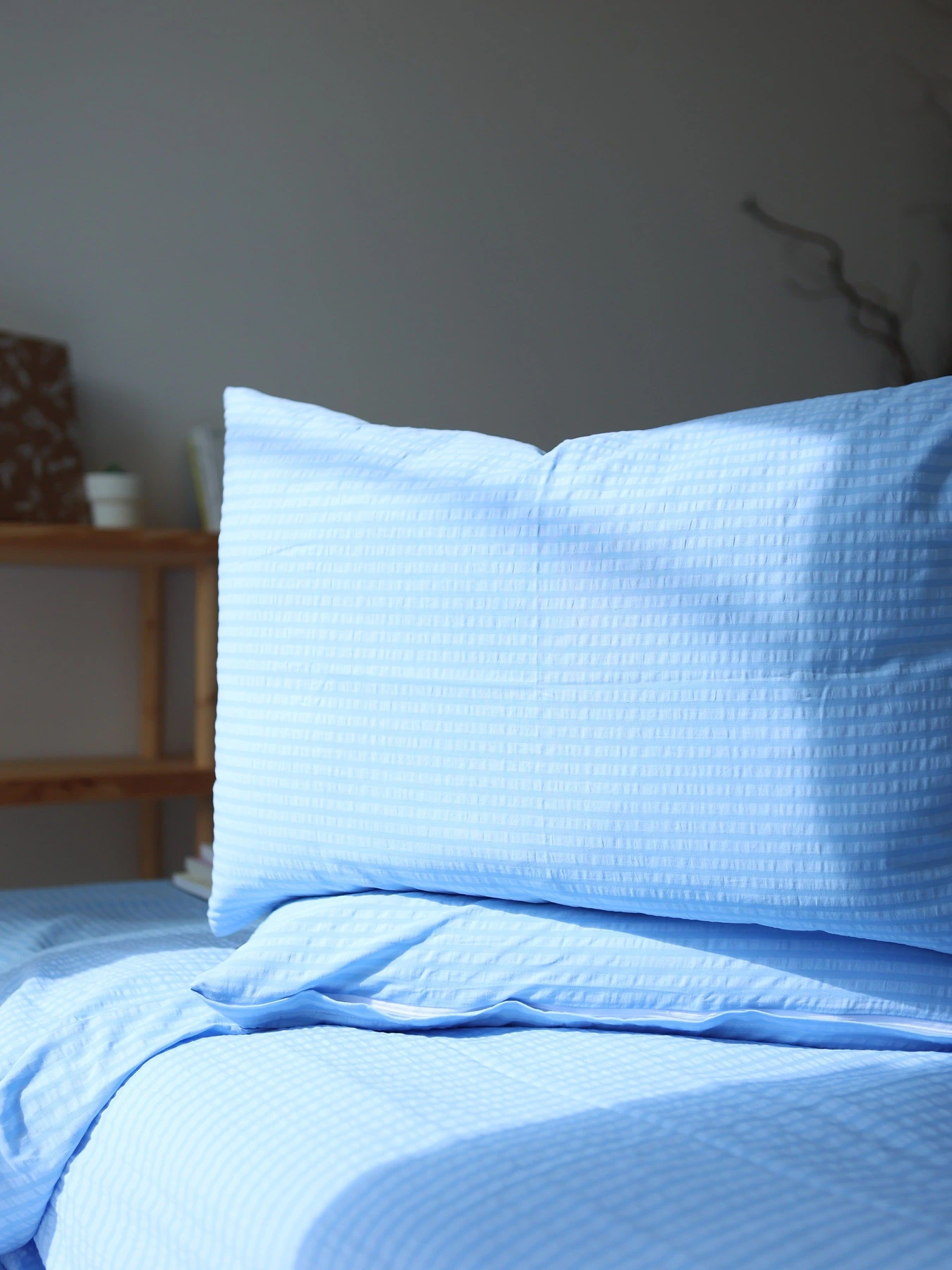 Комплект постільної білизни з тканини Бавовна колір “Блакитний” BedclozZzes модель 12951-1 Комплект постільної білизни з тканини Бавовна колір “Блакитний” BedclozZzes модель 12951-1 Фото