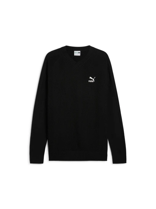 Худи и свитшоты PUMA T7 V-neck Crew модель 627593 Фото