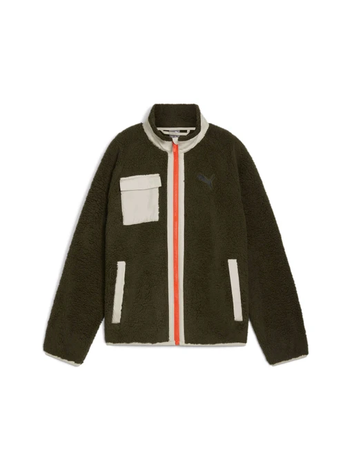 Куртки и дубленки PUMA Hybrid Sherpa Jacket модель 626504 Фото