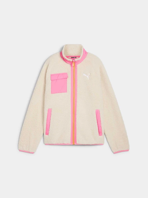 Куртки и дубленки PUMA Hybrid Sherpa Jacket модель 626504 Фото