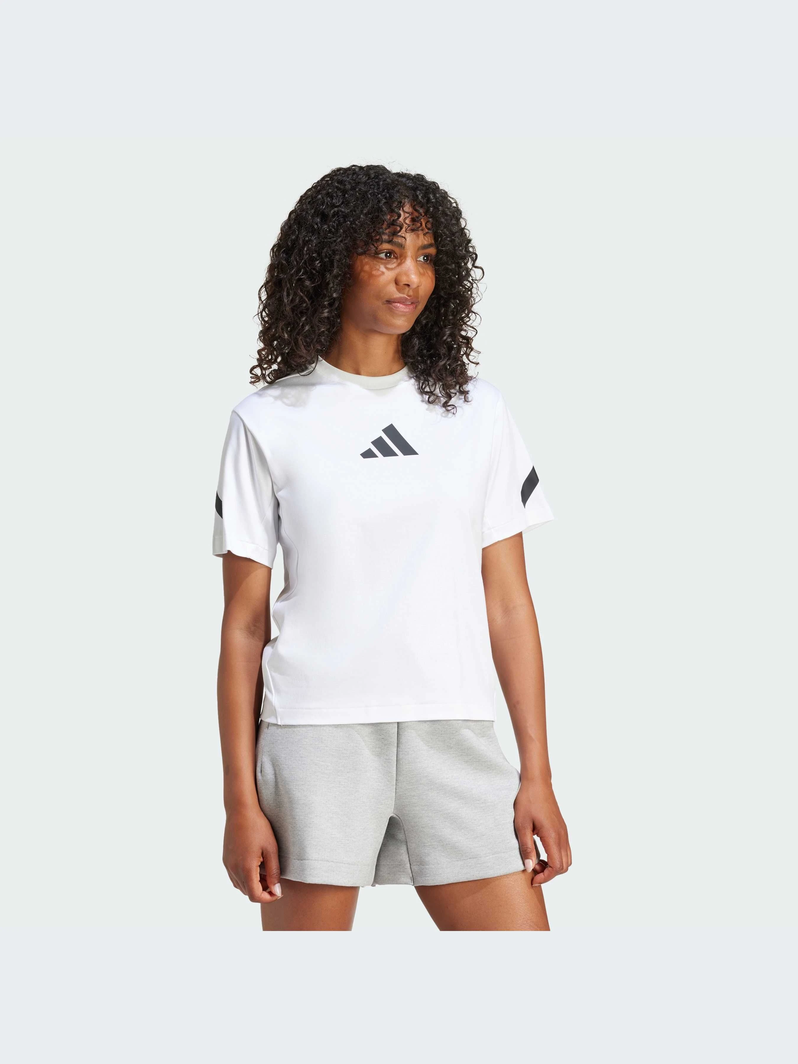 Бавовняна Жіноча Футболка adidas ZNE фото 3