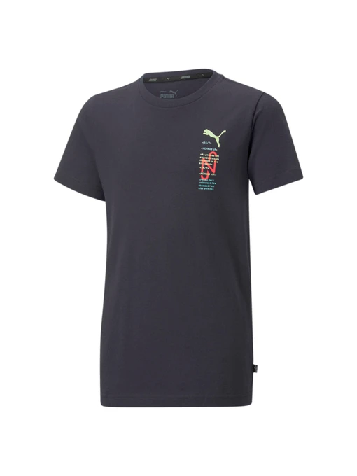 Футболки и поло PUMA Neymar Jr 24/7 Graphictee Jr модель 605775 Фото