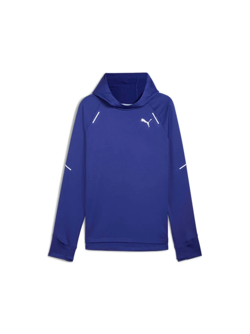 Худі та світшоти PUMA Run Grid Fleece Hoodie модель 525787 Фото