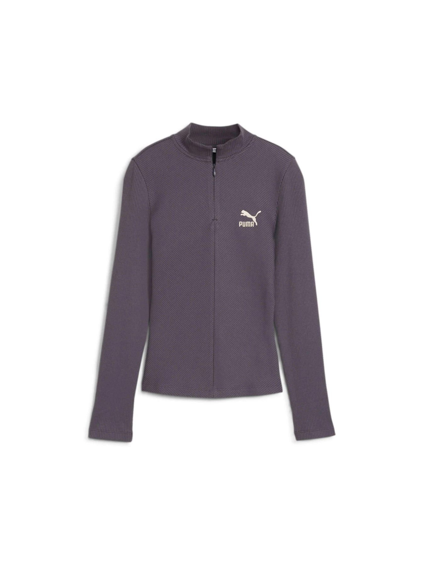Худи и свитшоты PUMA Classics Ribbed Half-zip Tee модель 626632 Фото