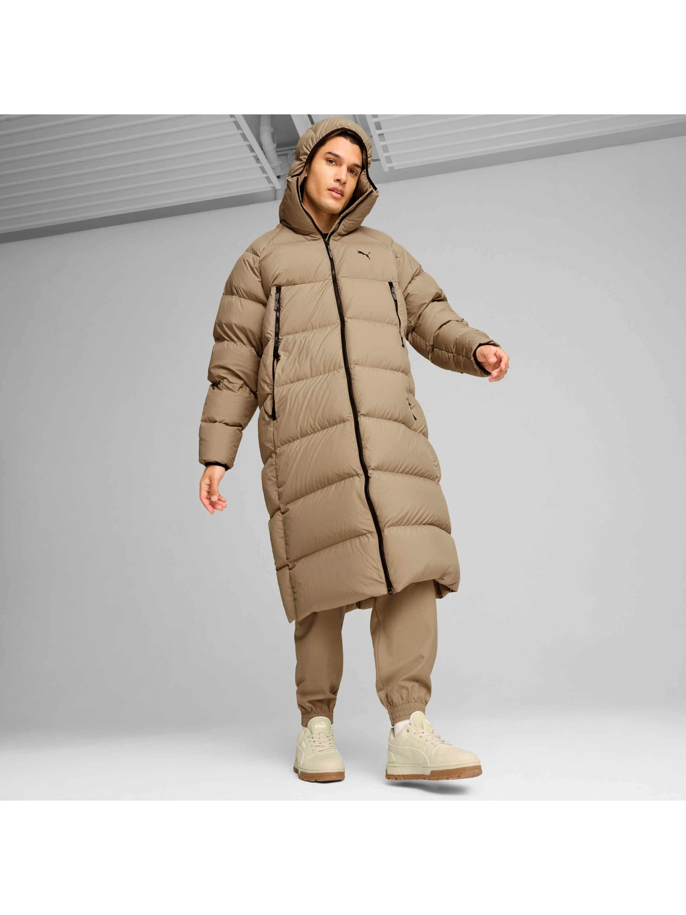 Куртки и дубленки PUMA Long Hooded Down Coat модель 626467 Фото