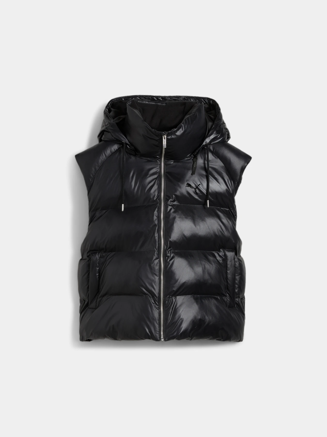 Куртки и дубленки PUMA Shiny Puffer Vest модель 626518 Фото
