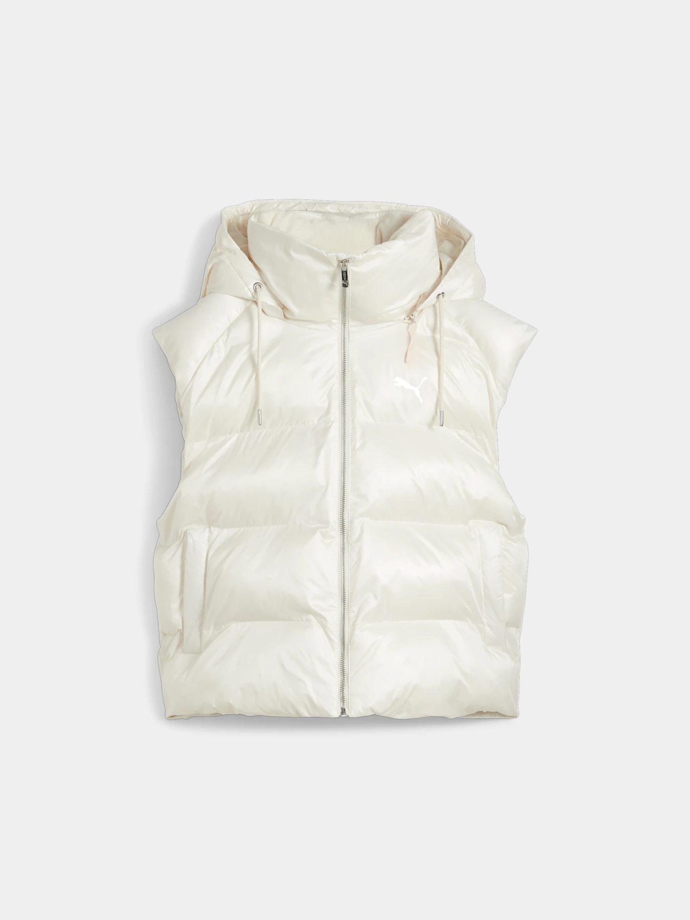 Куртки и дубленки PUMA Shiny Puffer Vest модель 626518 Фото