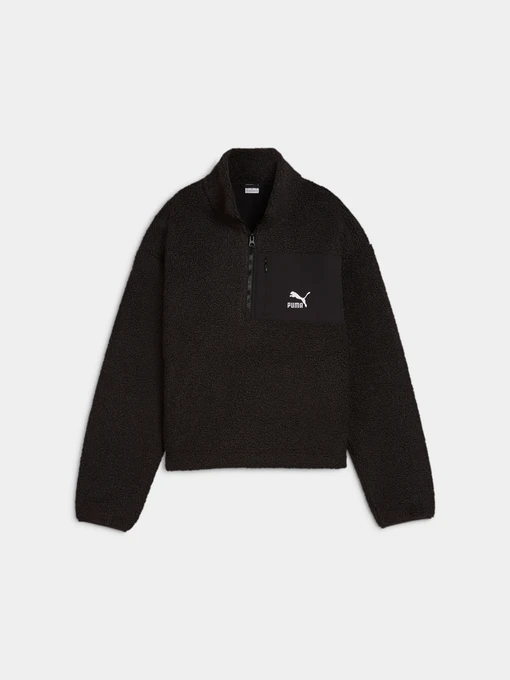 Худі та світшоти PUMA Classics Winterized Half-zip модель 626796 Фото