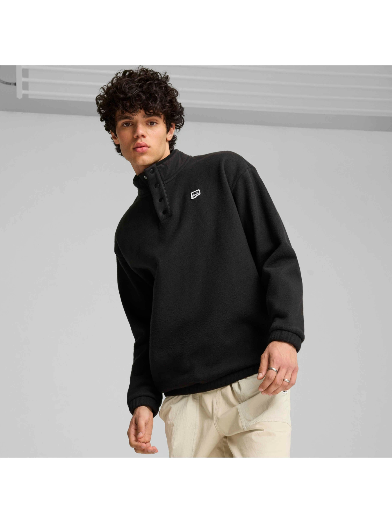 Худі та світшоти PUMA Downtown Polarfleece Crew модель 626753 Худі та світшоти PUMA Downtown Polarfleece Crew модель 626753 Фото