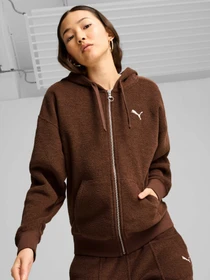 Куртки и дубленки PUMA Her Full-zip Hoodie модель 681636 Фото