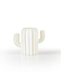 Ваза для цветов пластиковая белая MBM HOME модель DH-FLOWERS-02 WHITE Фото