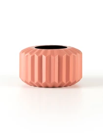 Ваза для цветов пластиковая коралловая MBM HOME модель DH-FLOWERS-08 CORAL Фото