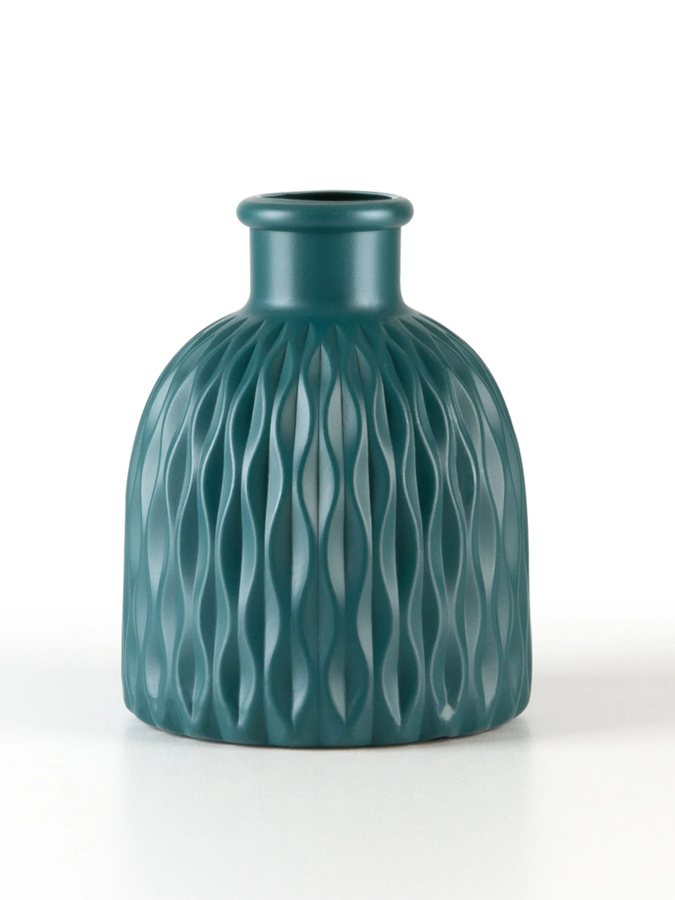 Ваза для цветов пластиковая аквамариновая MBM HOME модель DH-FLOWERS-09 MARINE BLUE Ваза для цветов пластиковая аквамариновая MBM HOME модель DH-FLOWERS-09 MARINE BLUE Фото
