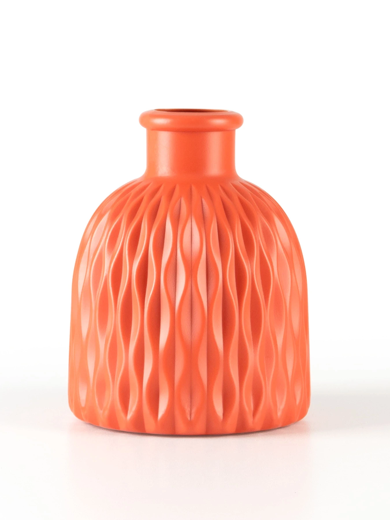 Ваза для цветов пластиковая коралловая MBM HOME модель DH-FLOWERS-09 CORAL Ваза для цветов пластиковая коралловая MBM HOME модель DH-FLOWERS-09 CORAL Фото