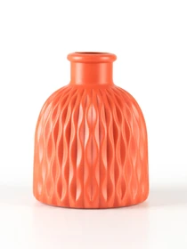 Ваза для цветов пластиковая коралловая MBM HOME модель DH-FLOWERS-09 CORAL Фото