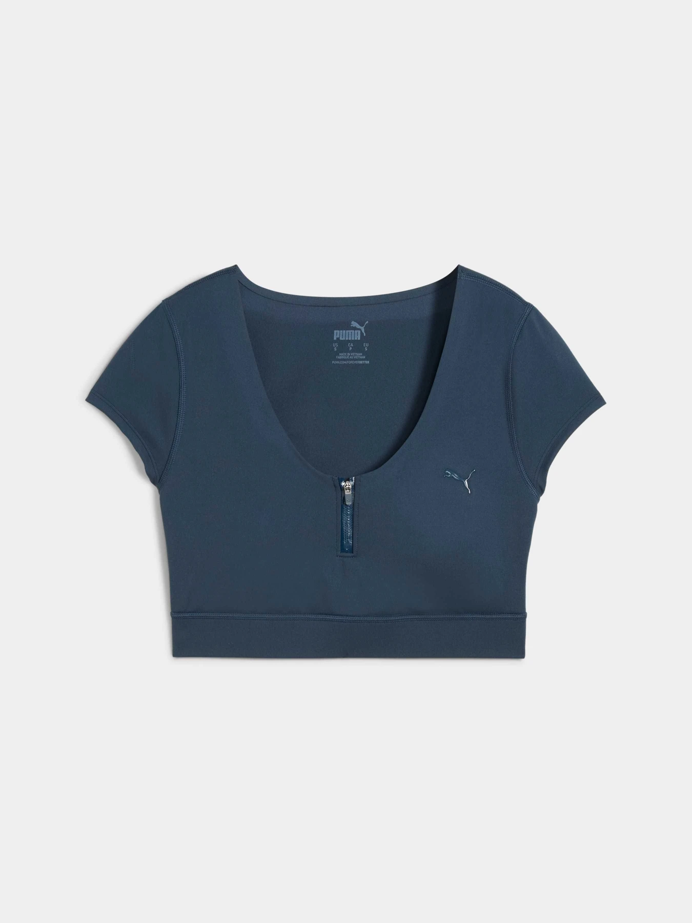 Футболки і поло PUMA Zip Crop Bra Tee модель 526812 Фото